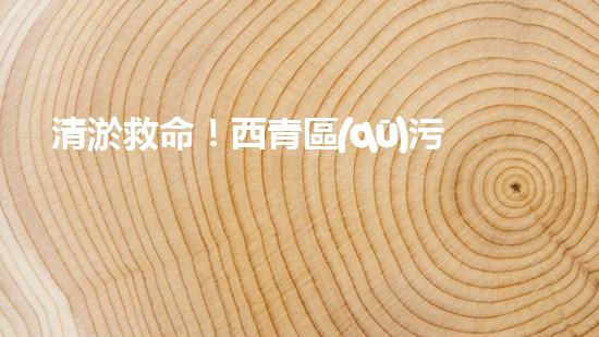 清淤救命！西青區(qū)污水管道內(nèi)藏驚人秘密，揭開真相引發(fā)震撼！